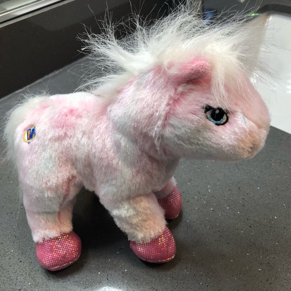 Ganz Webkinz Plush Pink Pony Stuffed horse, no code tag - Picture 3 of 8